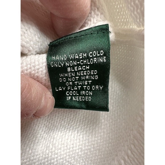 Lauren Ralph Lauren Petite Jacket Women's Size P/P White Button Down Zip Pocket - Picture 6 of 16